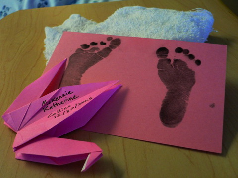 McKenzie's Paper Crane