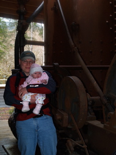 Kiet and McKenzie at the Tillamook Forest Center
